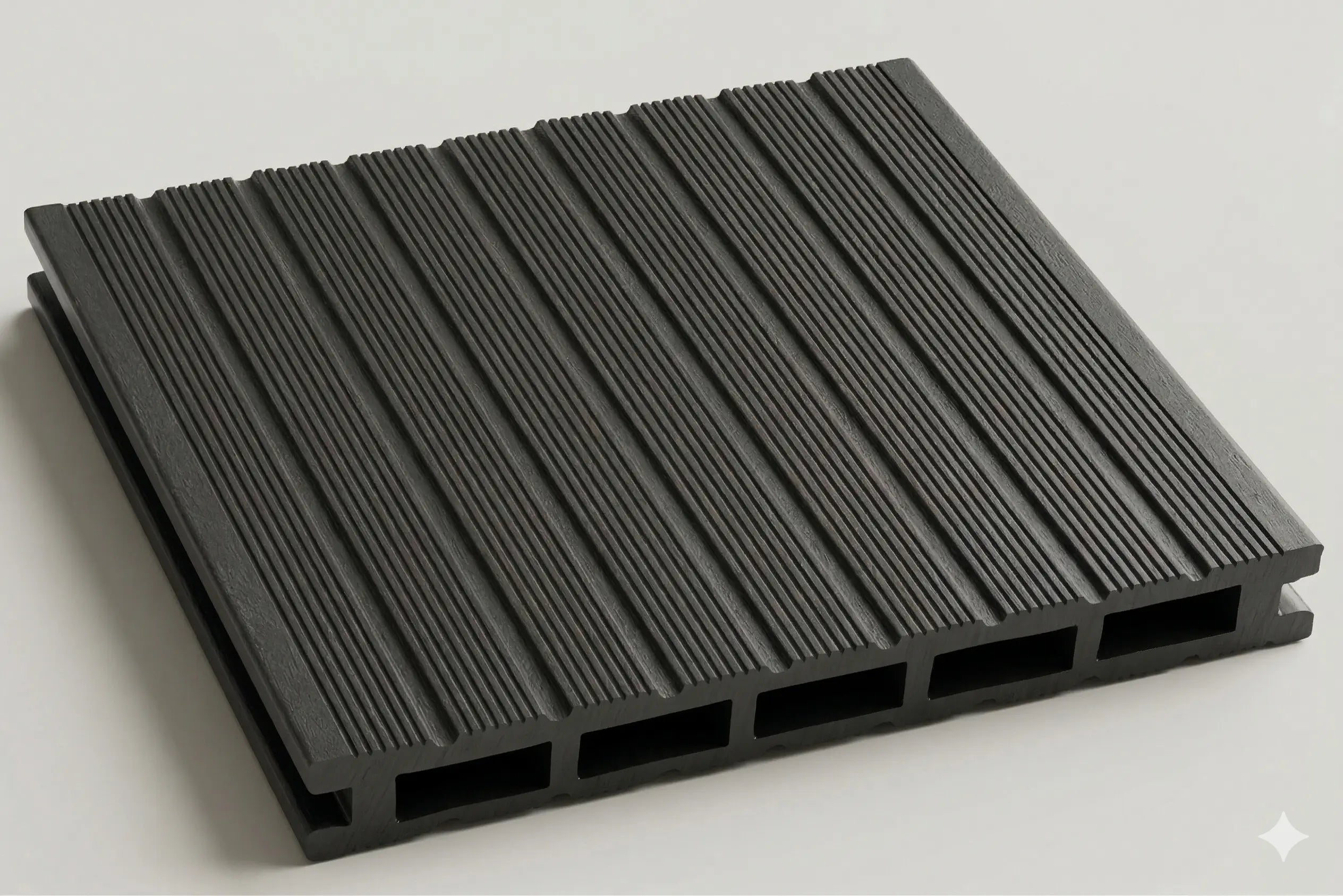 Koyu Antrasit Kompozit Deck 160x20x3000 mm