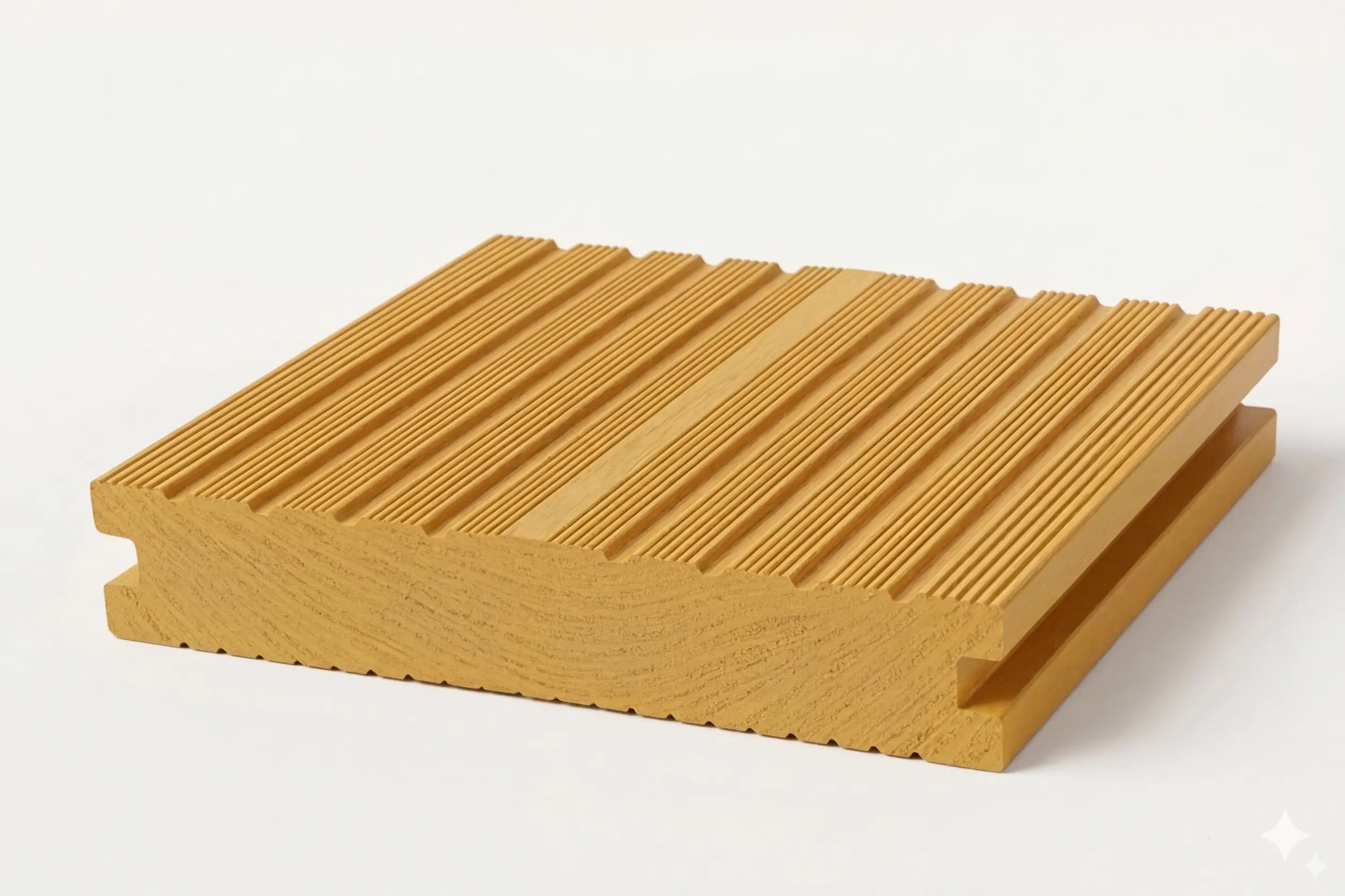 Teak Dolu Kompozit Deck 140x25x3000 mm